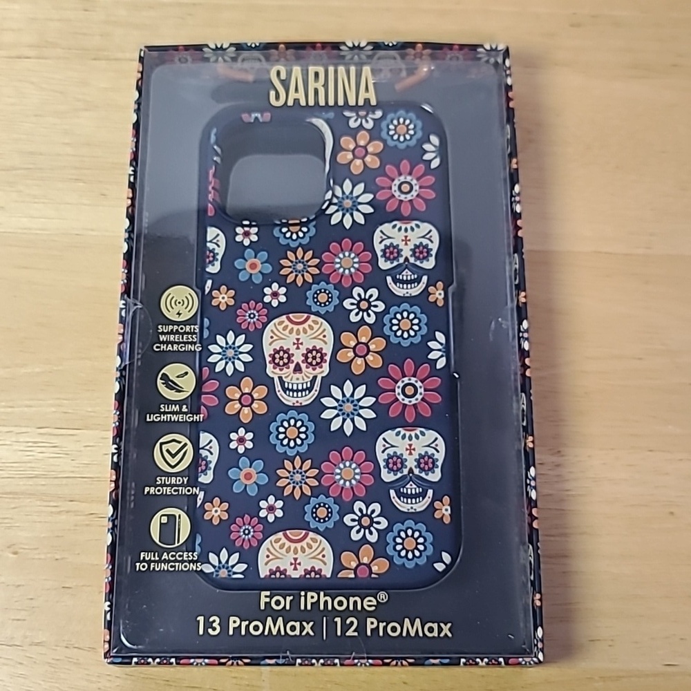 SARINA Day of the Dead IPhone 12/13 ProMax phone cover - Picture 5 of 5